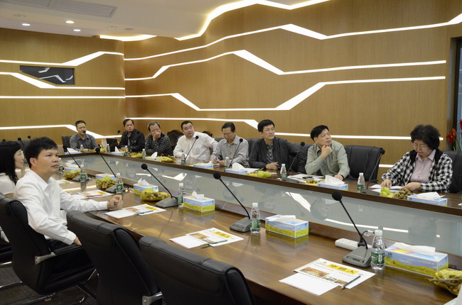 佛山军分区王远林大校及泛华集团广西分公司杨继生总经理等辅导来访