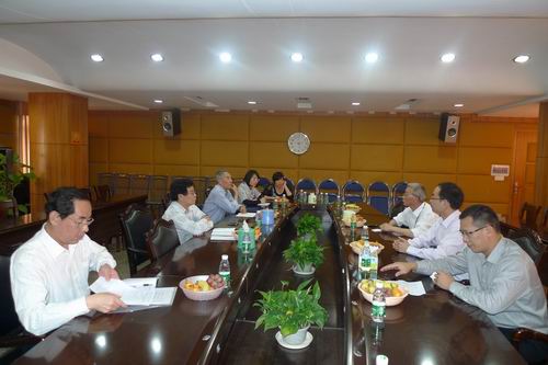 中国有色金属加工工业协会辅导到我公司调研