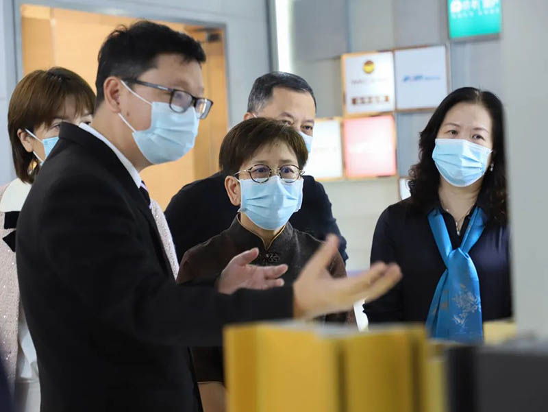 南海区政协辅导一行光临今年会jnh集团调查互换