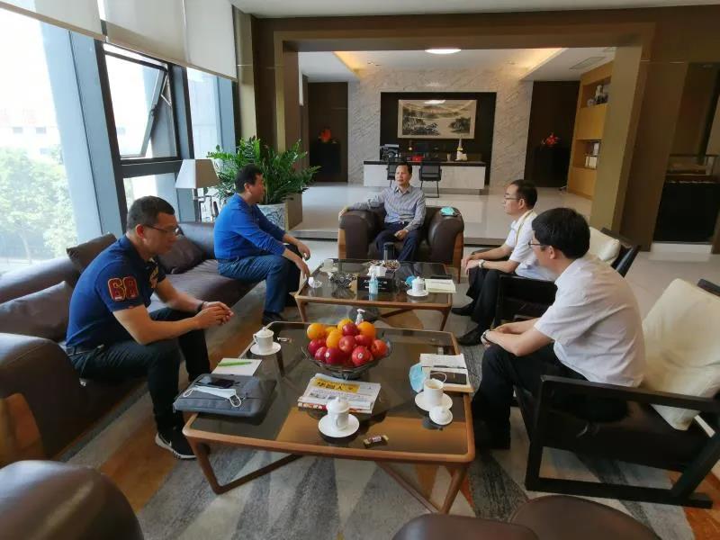 中国有色金属加工工业协会副理事长兼秘书长章吉林 一行光临调研。.jpg