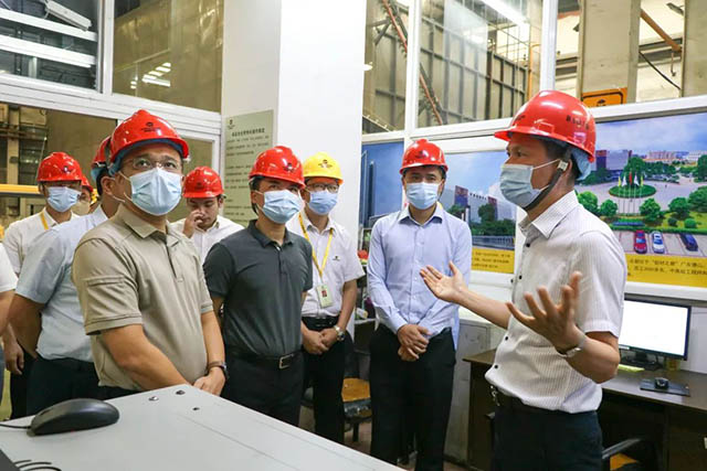 加强合作,互利共赢|肇庆市投资推进局一行来今年会jnh集团调研