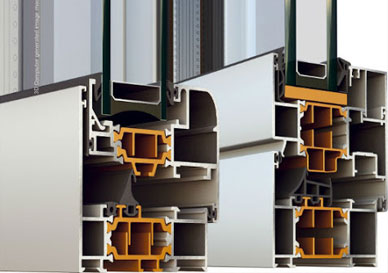 组成断桥的铝窗的价值是几多？