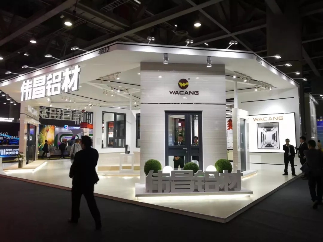 伟昌铝材亮相24届全国铝门窗幕墙新产品展览会，高颜值入选“最美展台”！
